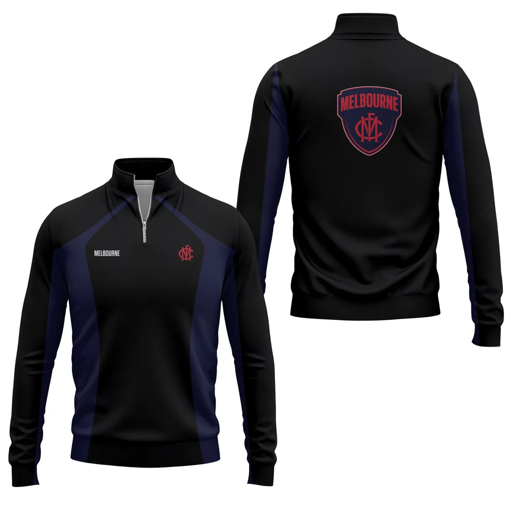 Melbourne Demons Quarter-zip Pullover SC048