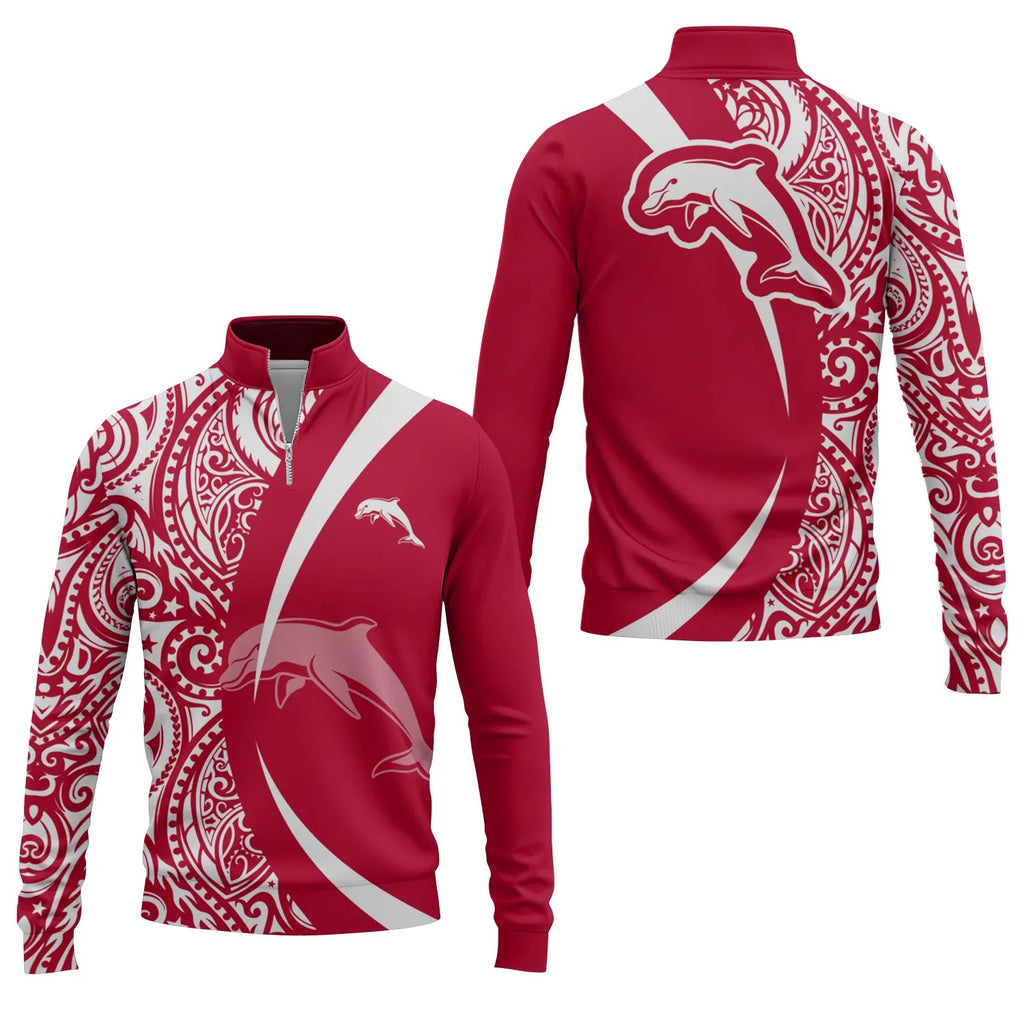 Dolphins Quarter-zip Pullover SHW072