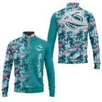 Cronulla-Sutherland Sharks Quarter-zip Pullover SHW061