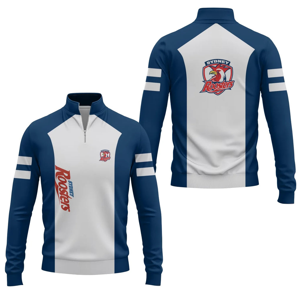 Sydney Roosters Quarter-zip Pullover SC078