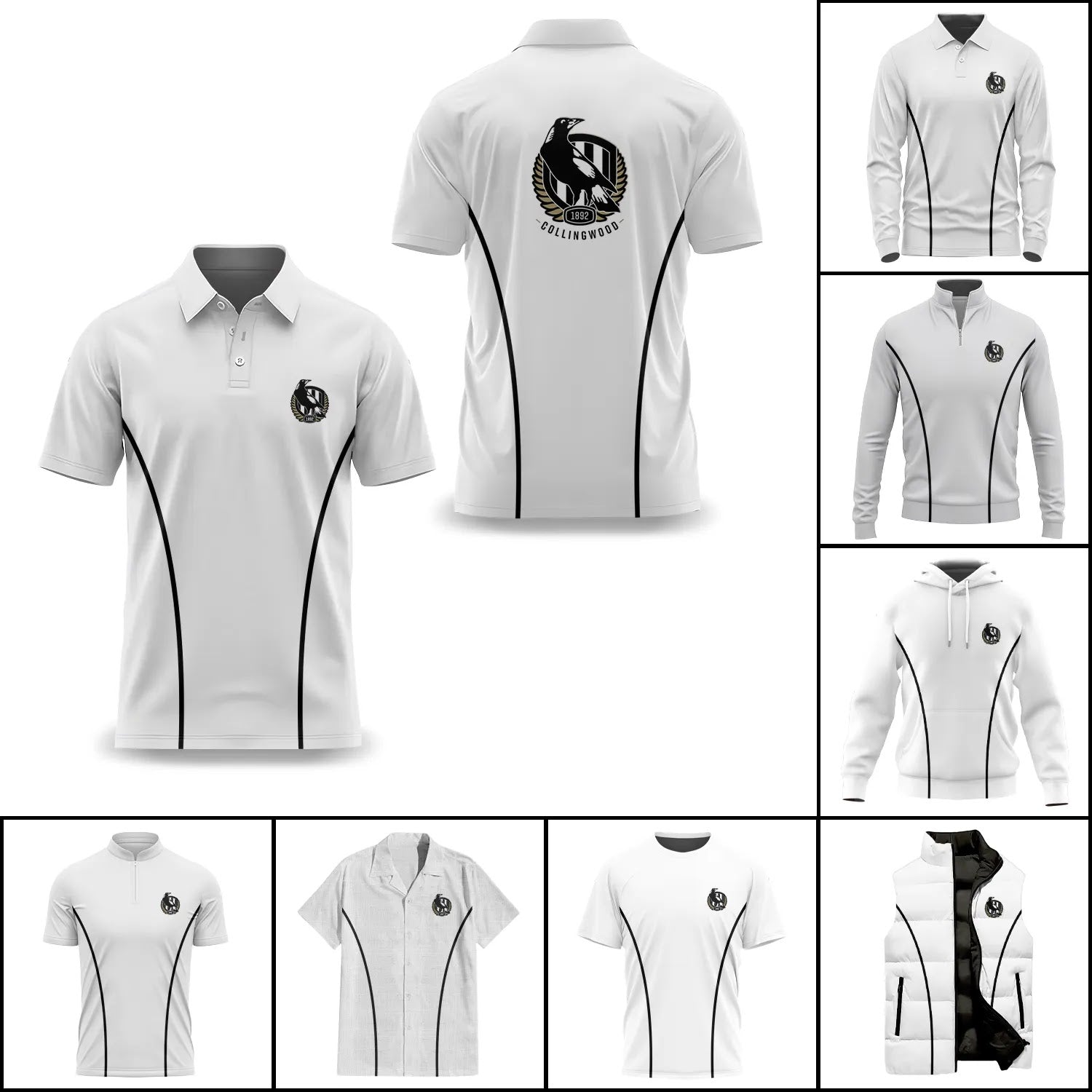 Collingwood Magpies Apparels SC025