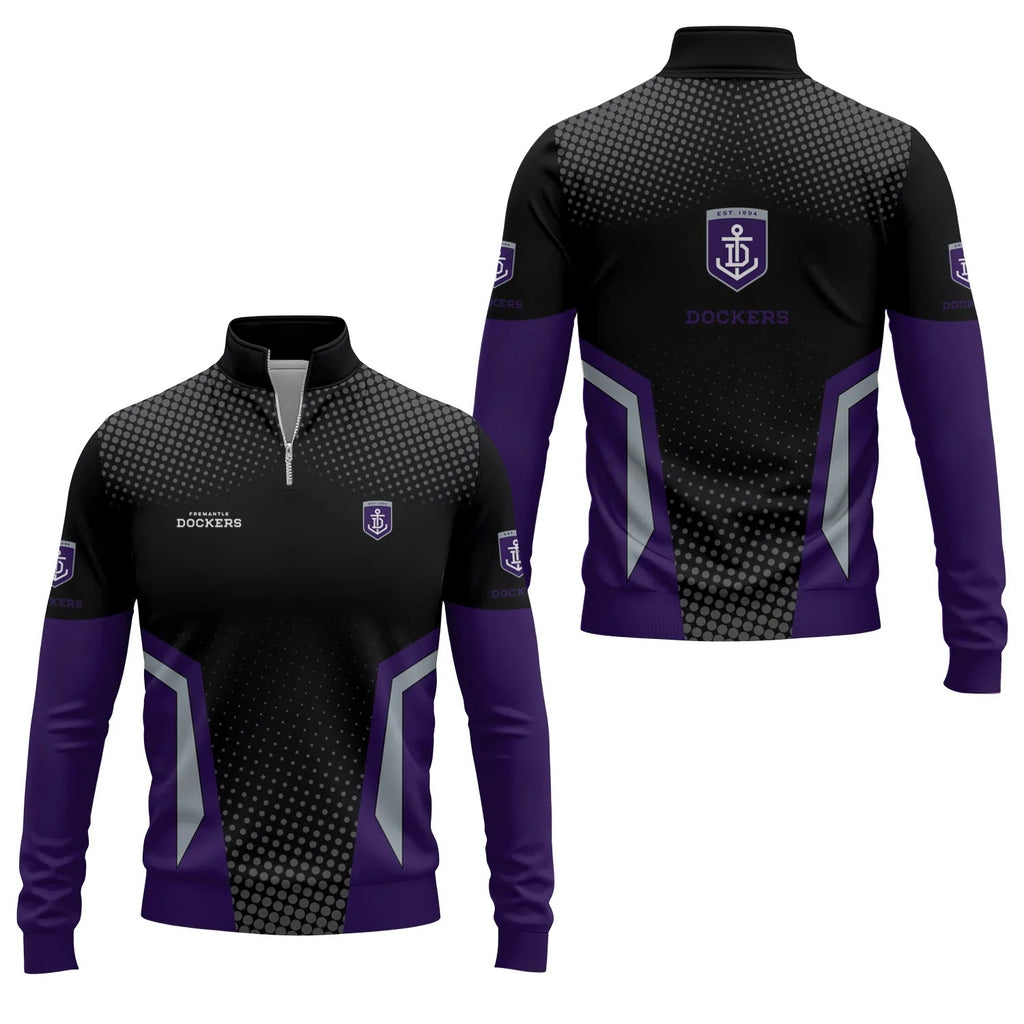 Fremantle Dockers Quarter-zip Pullover SC032