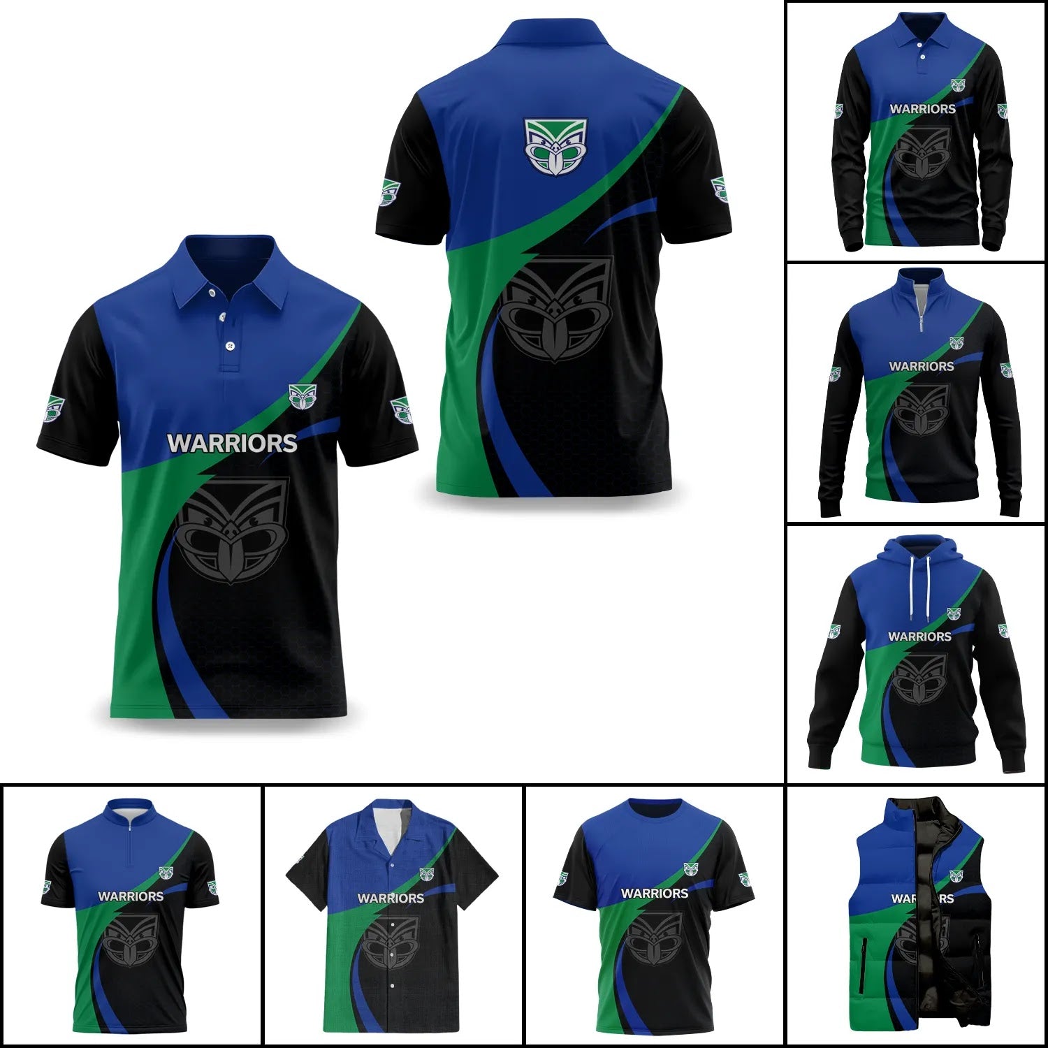 New Zealand Warriors Apparels SC038