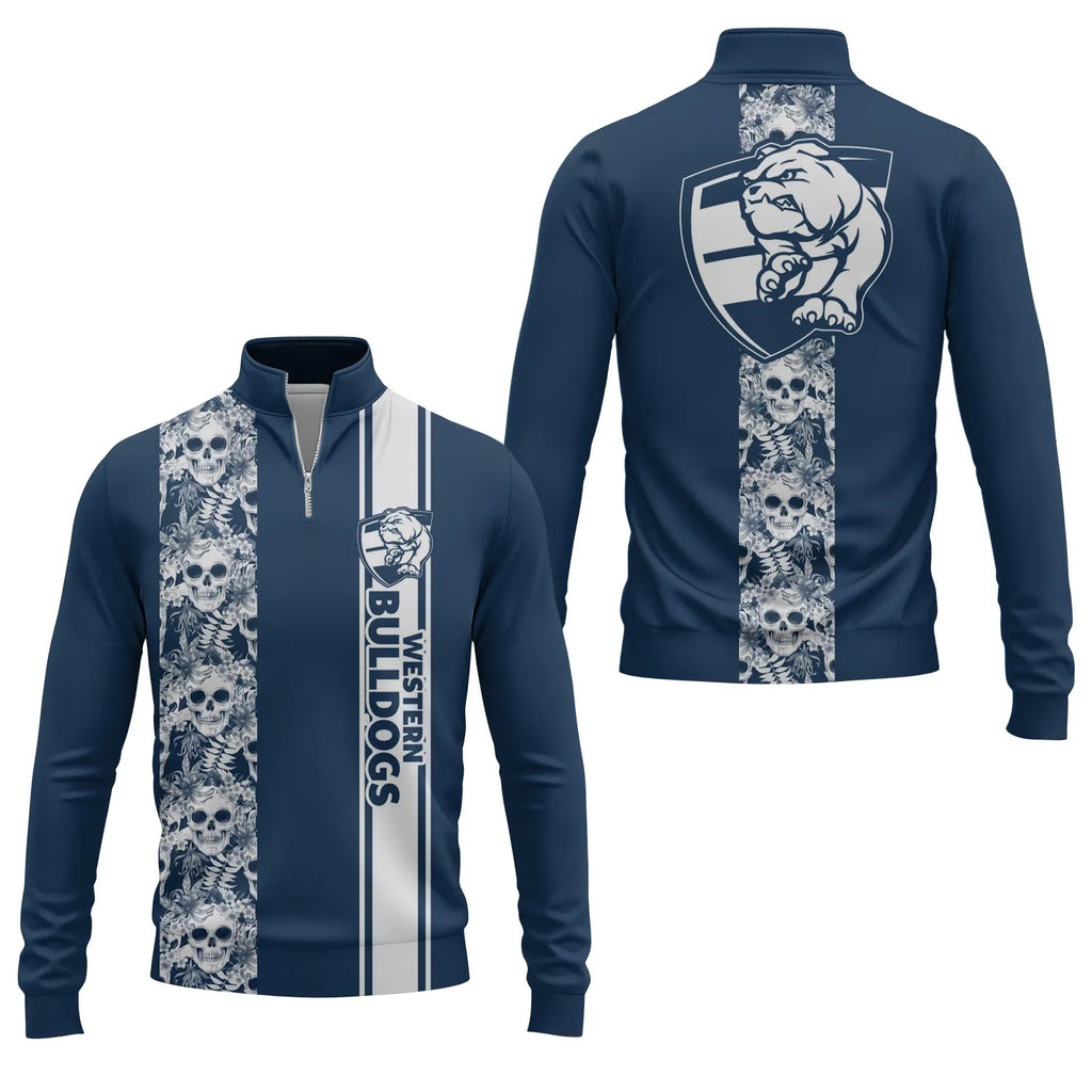 Western Bulldogs Quarter-zip Pullover SHW042