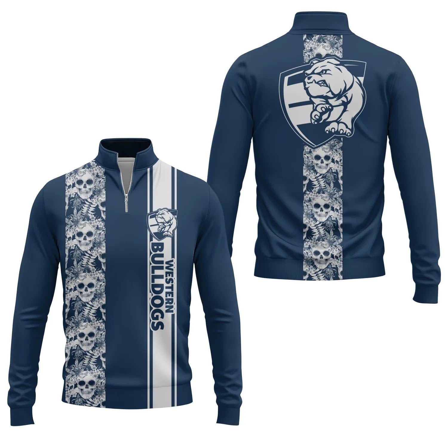 Western Bulldogs Quarter-zip Pullover SHW042