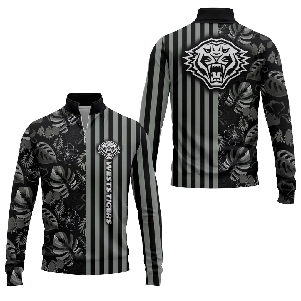 Wests Tigers Quarter-zip Pullover SHW040