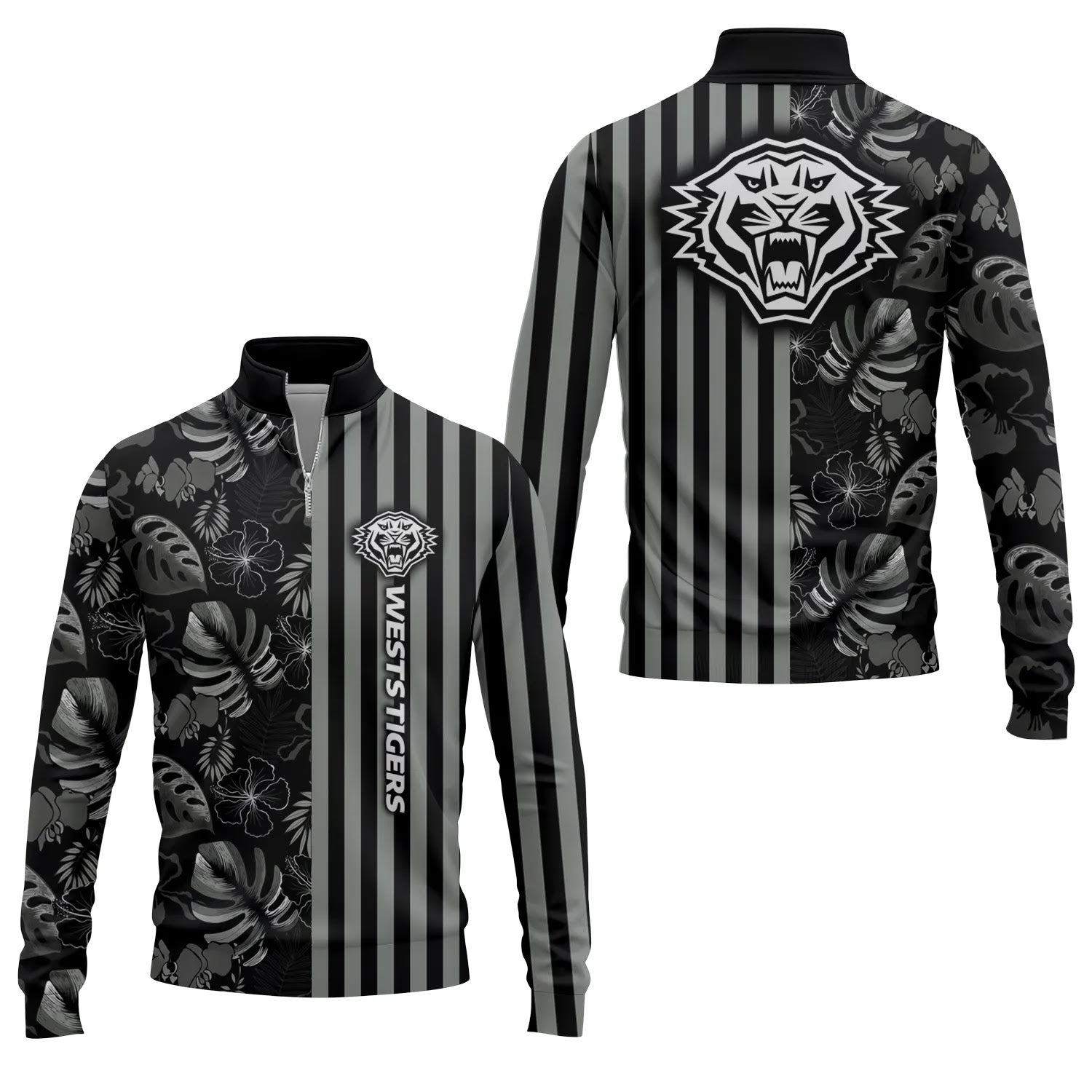 Wests Tigers Quarter-zip Pullover SHW040