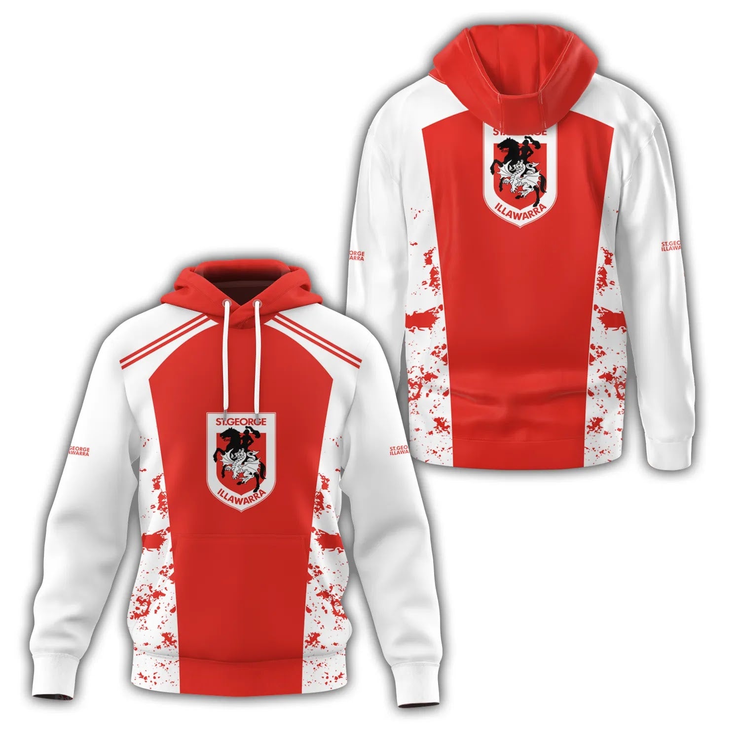 St George Illawarra Dragons Hoodie SC089