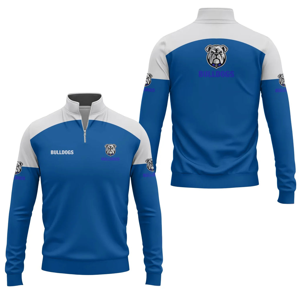 Canterbury-Bankstown Bulldogs Quarter-zip Pullover SC087