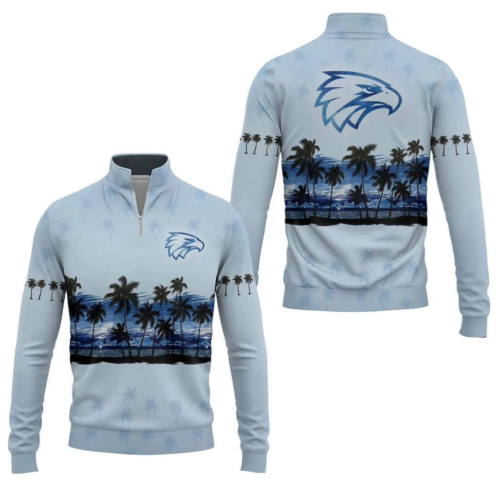 West Coast Eagles Quarter-zip Pullover SHW016