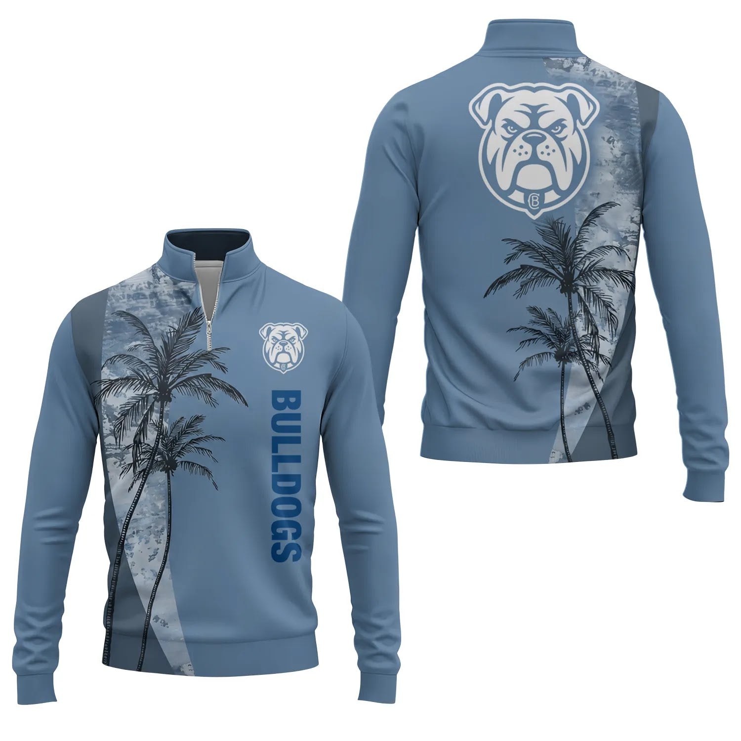 Canterbury-Bankstown Bulldogs Quarter-zip Pullover SHW071