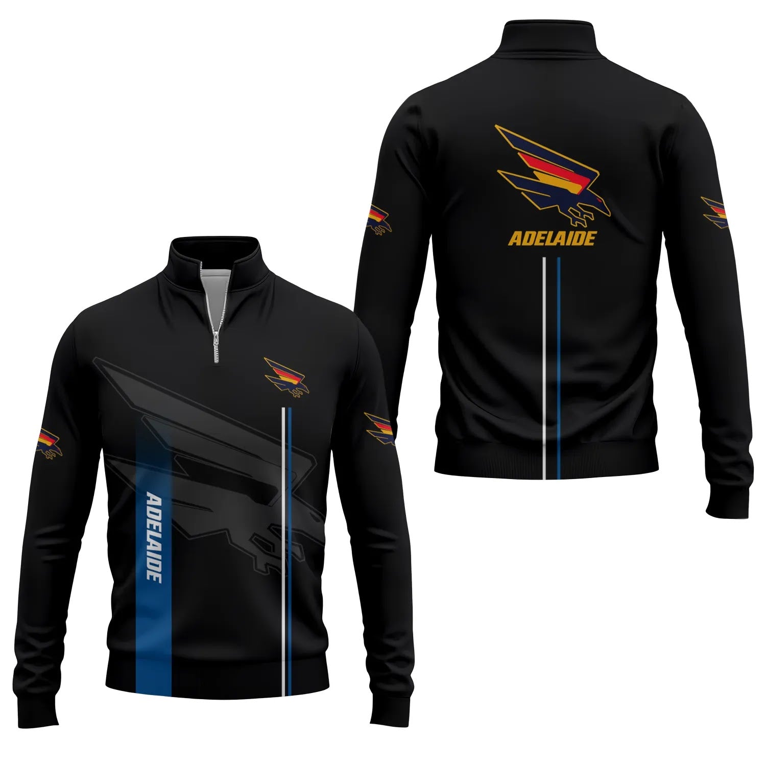 Adelaide Crows Quarter-zip Pullover SC077