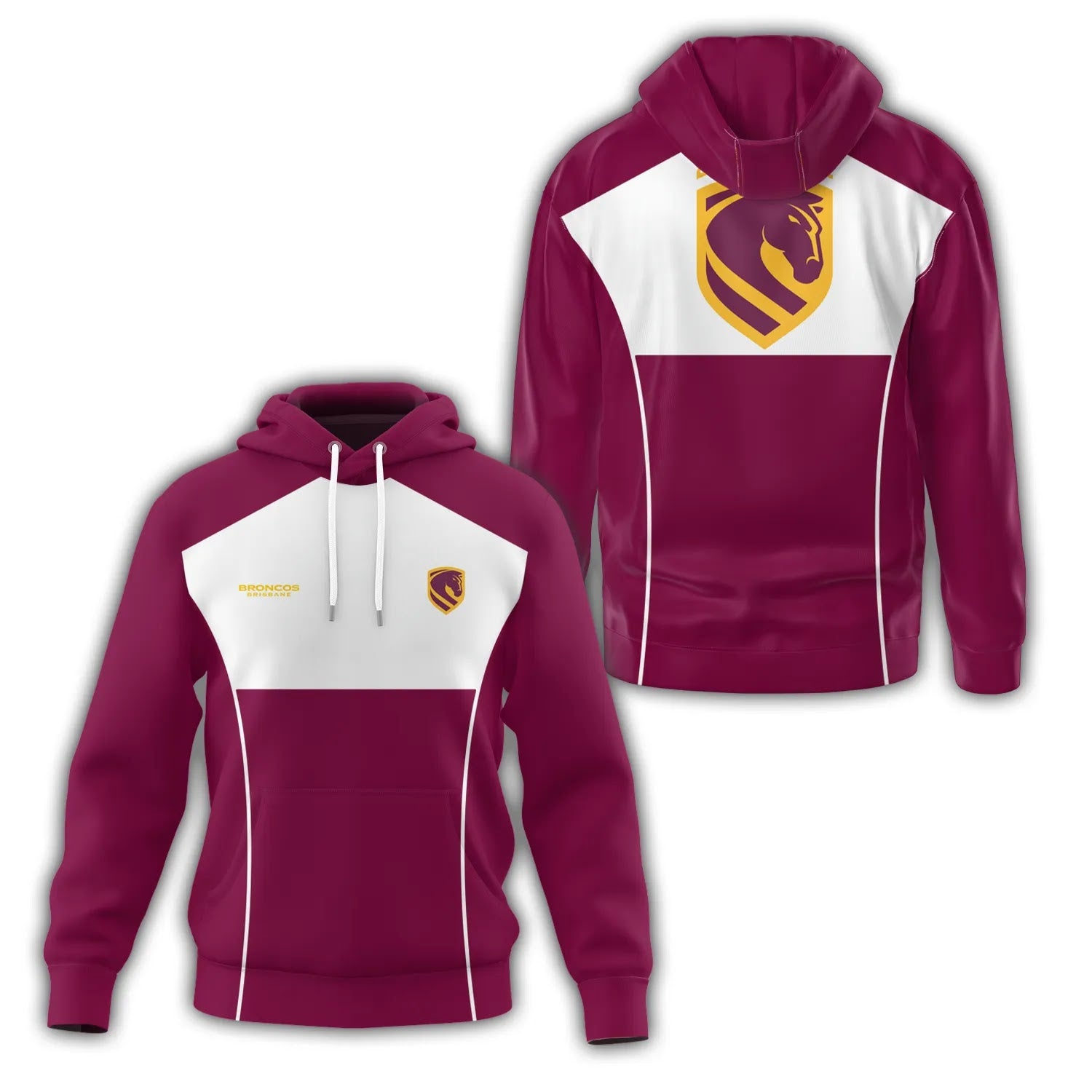 Brisbane Broncos Hoodie SC028
