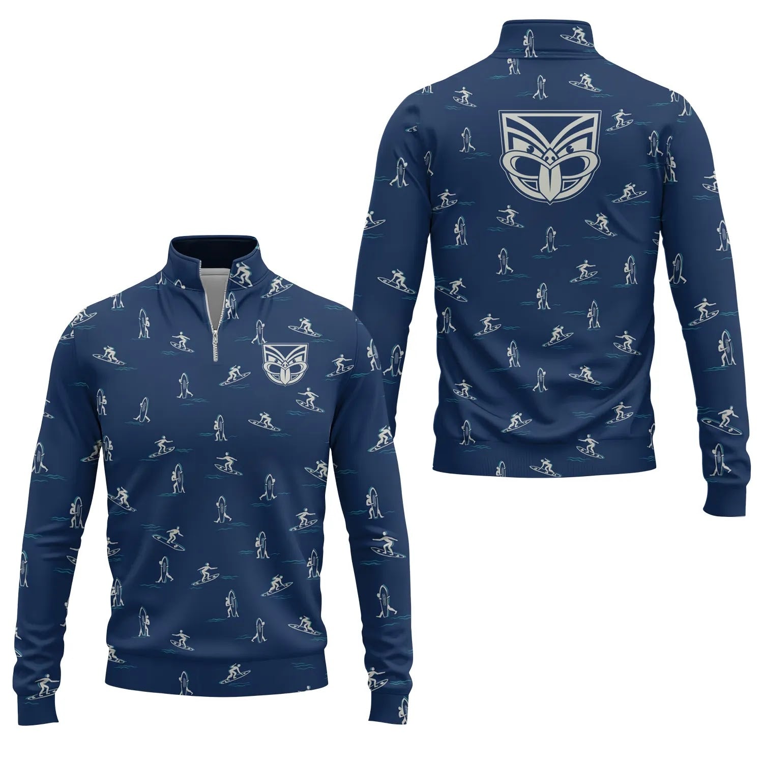 New Zealand Warriors Quarter-zip Pullover SHW011