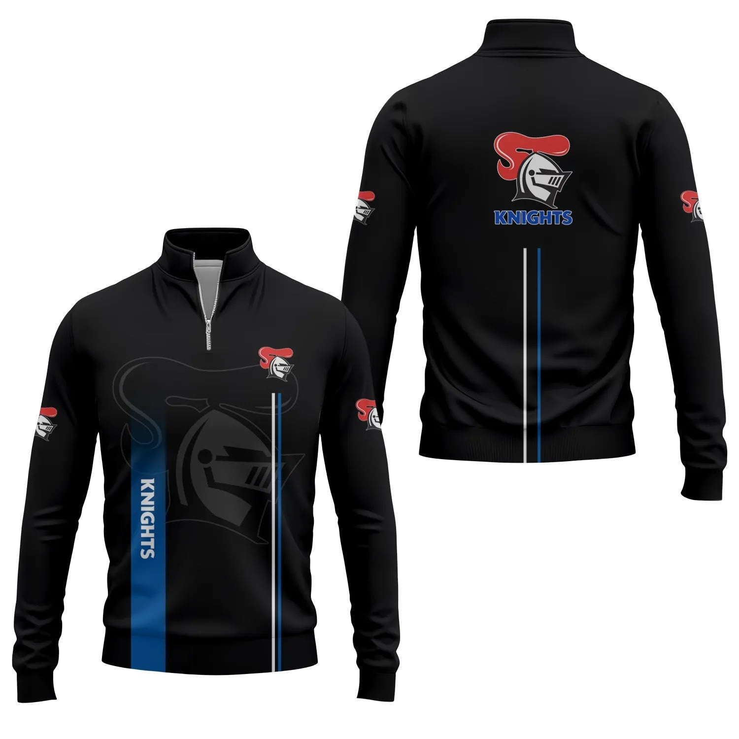 Newcastle Knights Quarter-zip Pullover SC077