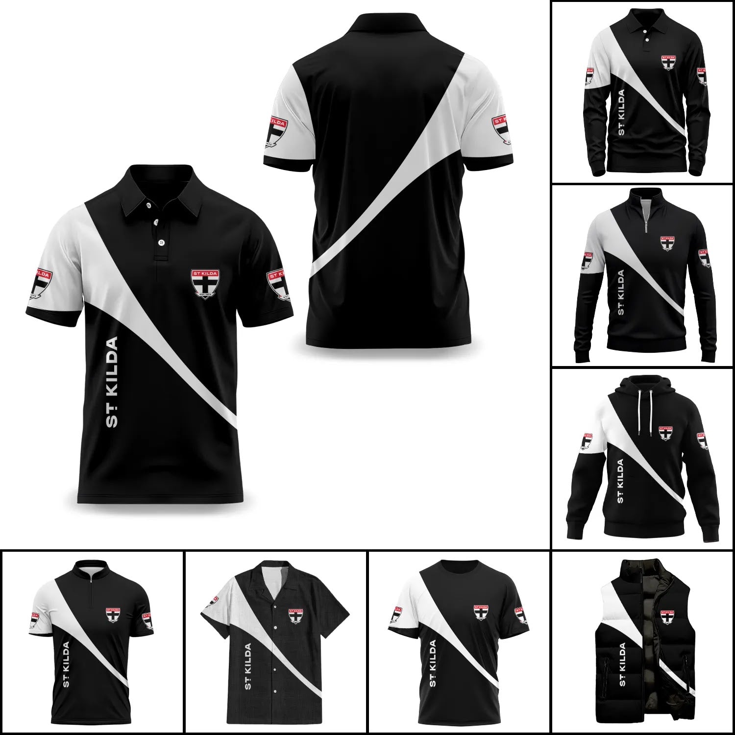 St Kilda Saints Apparels SC090