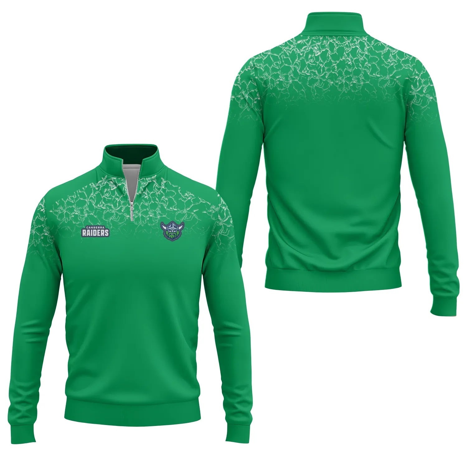 Canberra Raiders Quarter-zip Pullover SC108