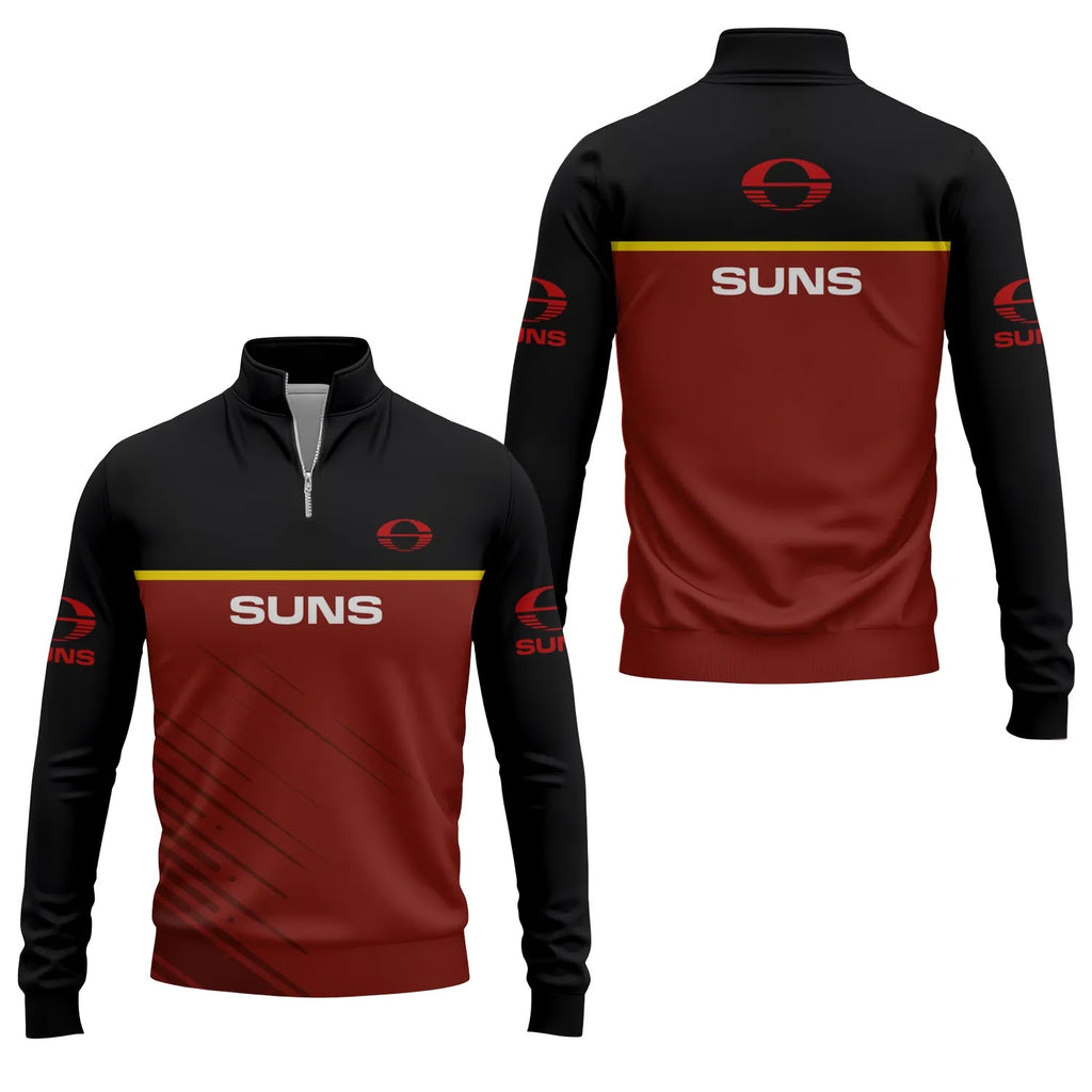 Gold Coast Suns Quarter-zip Pullover SC040