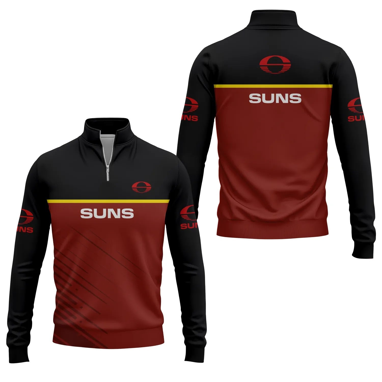 Gold Coast Suns Quarter-zip Pullover SC040