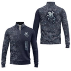 St George Illawarra Dragons Quarter-zip Pullover SHW006