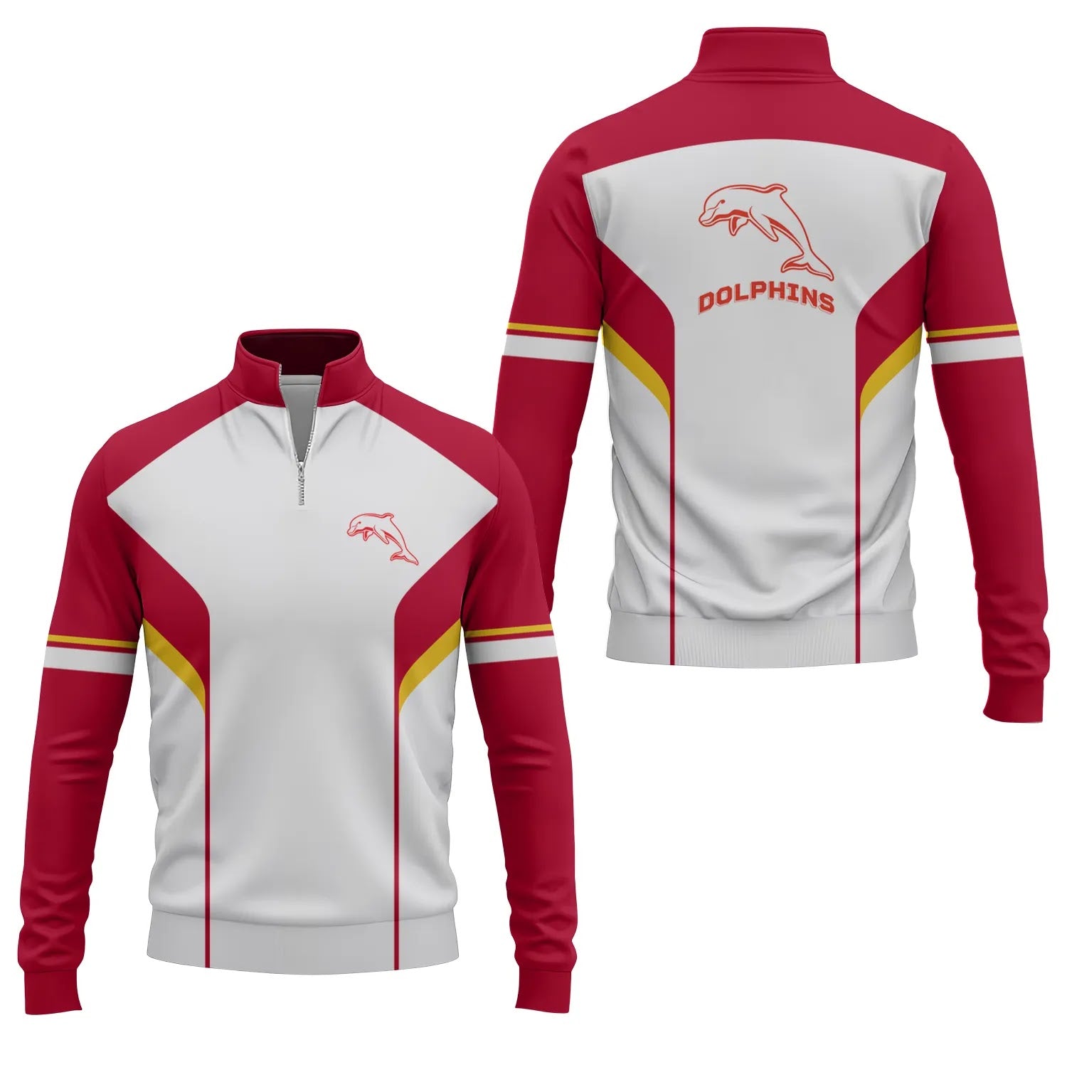 Dolphins Quarter-zip Pullover SC113