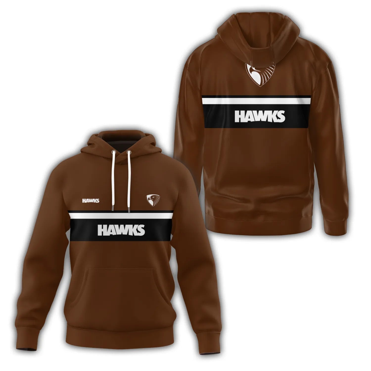 Hawthorn Hawks Hoodie SC051