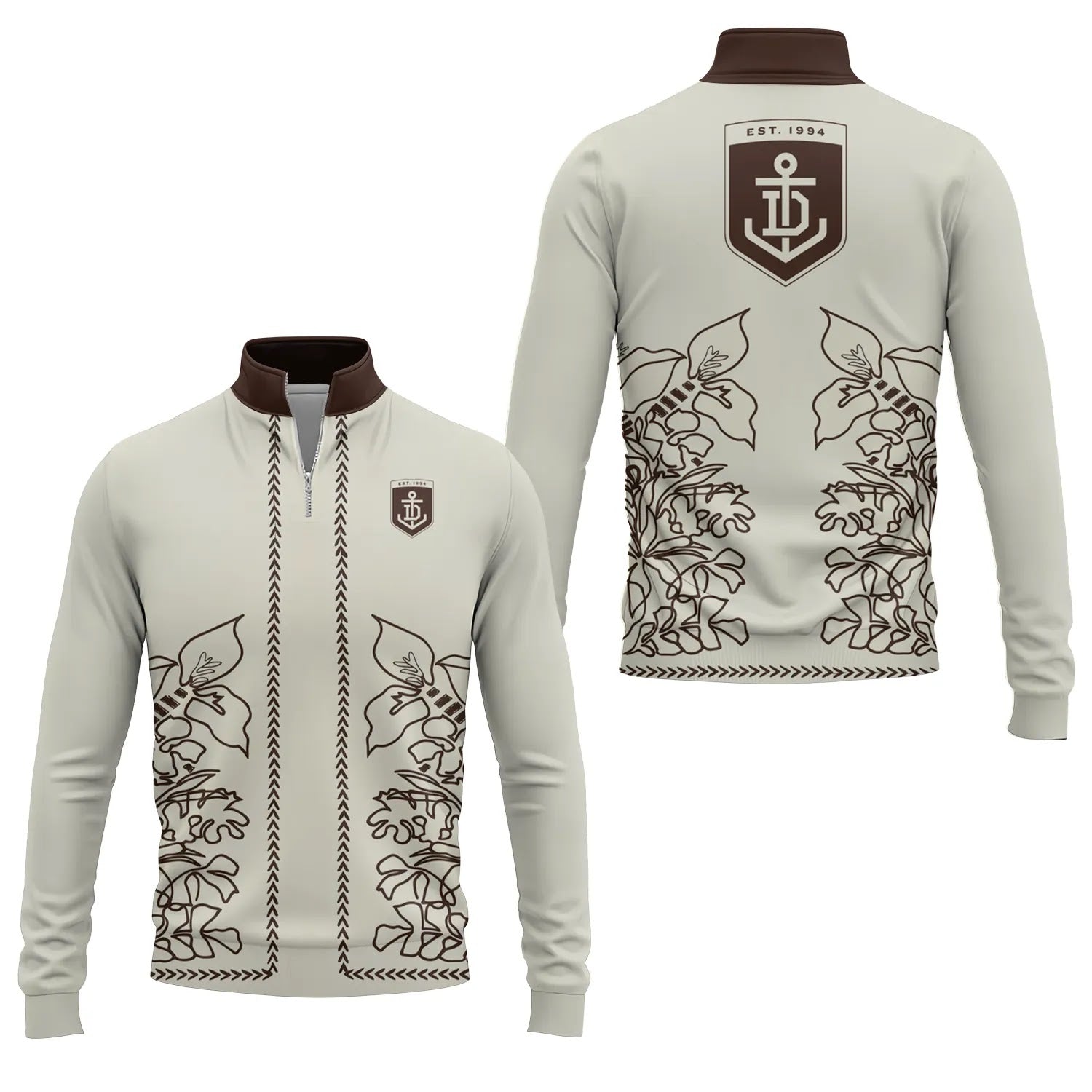Fremantle Dockers Quarter-zip Pullover SHW064