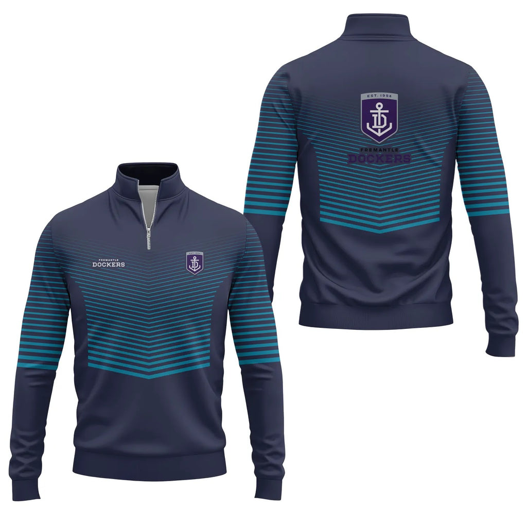 Fremantle Dockers Quarter-zip Pullover SC099