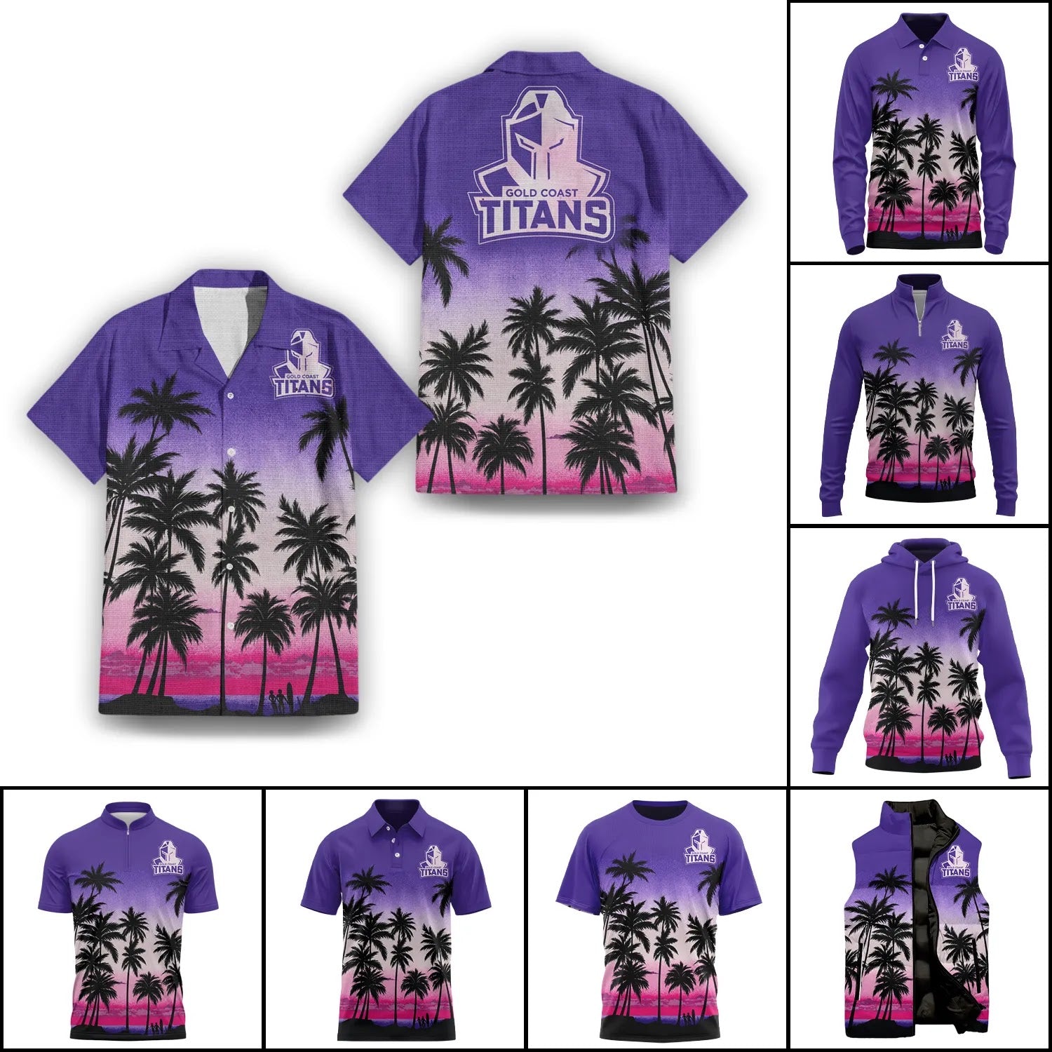 Gold Coast Titans Apparels SHW019