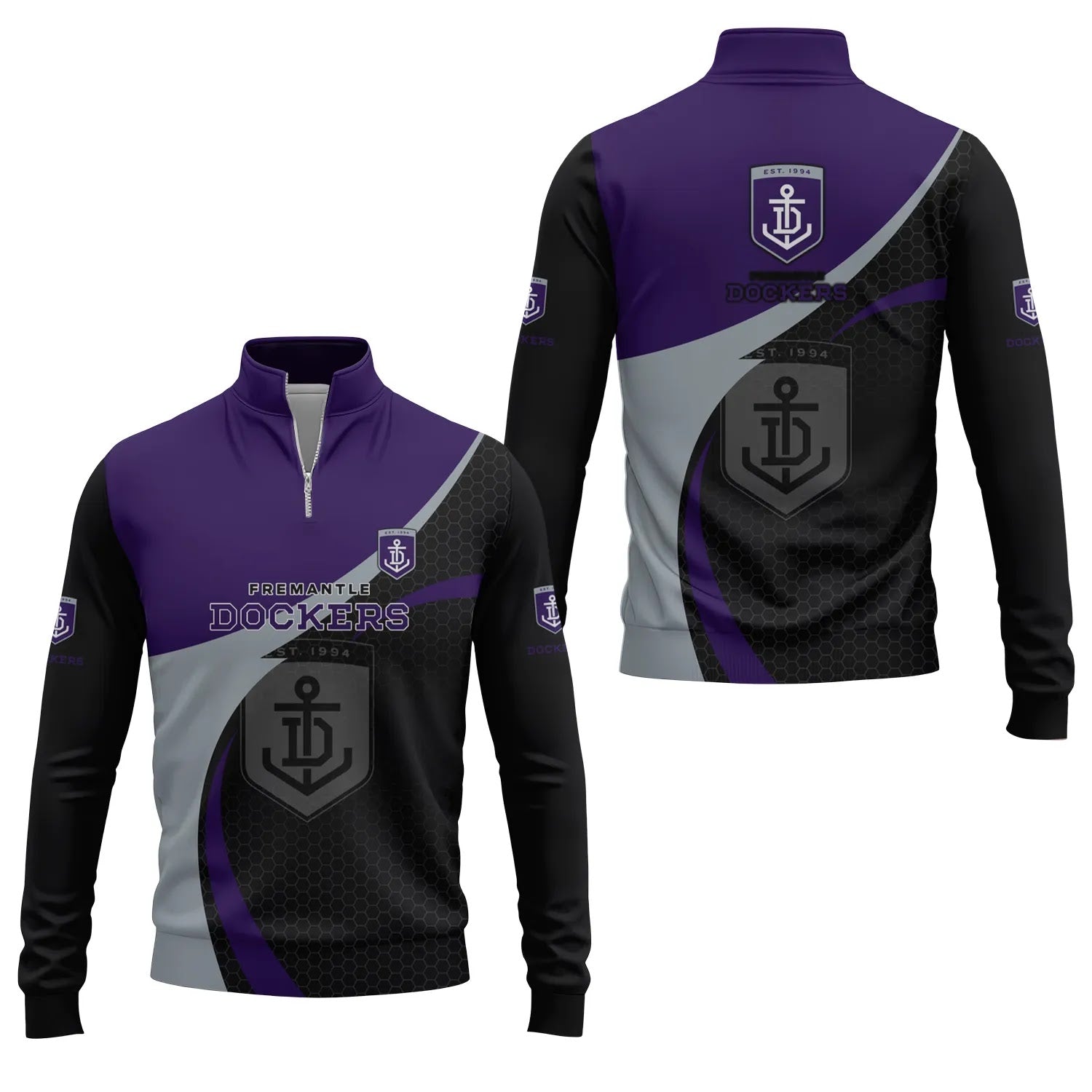 Fremantle Dockers Quarter-zip Pullover SC002