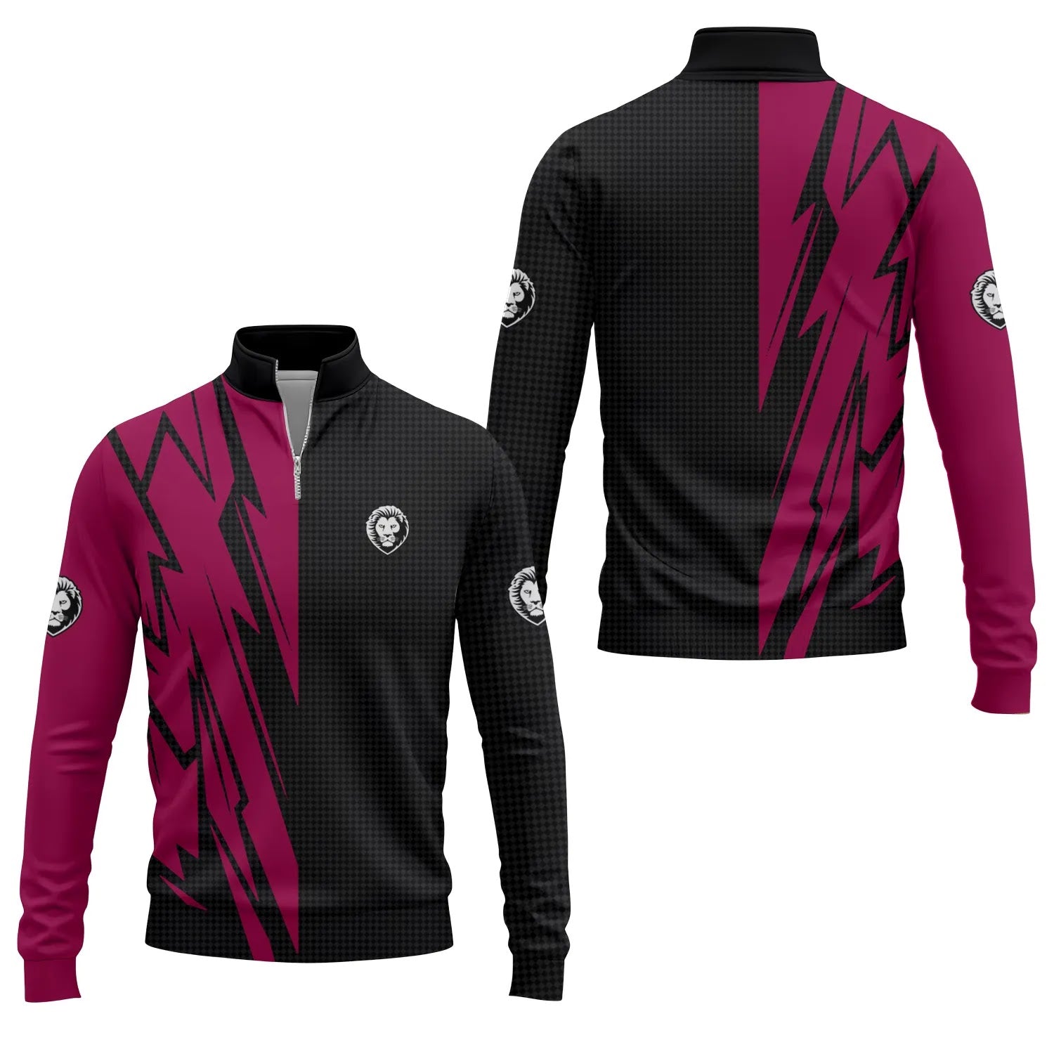 Brisbane Lions Quarter-zip Pullover SC062