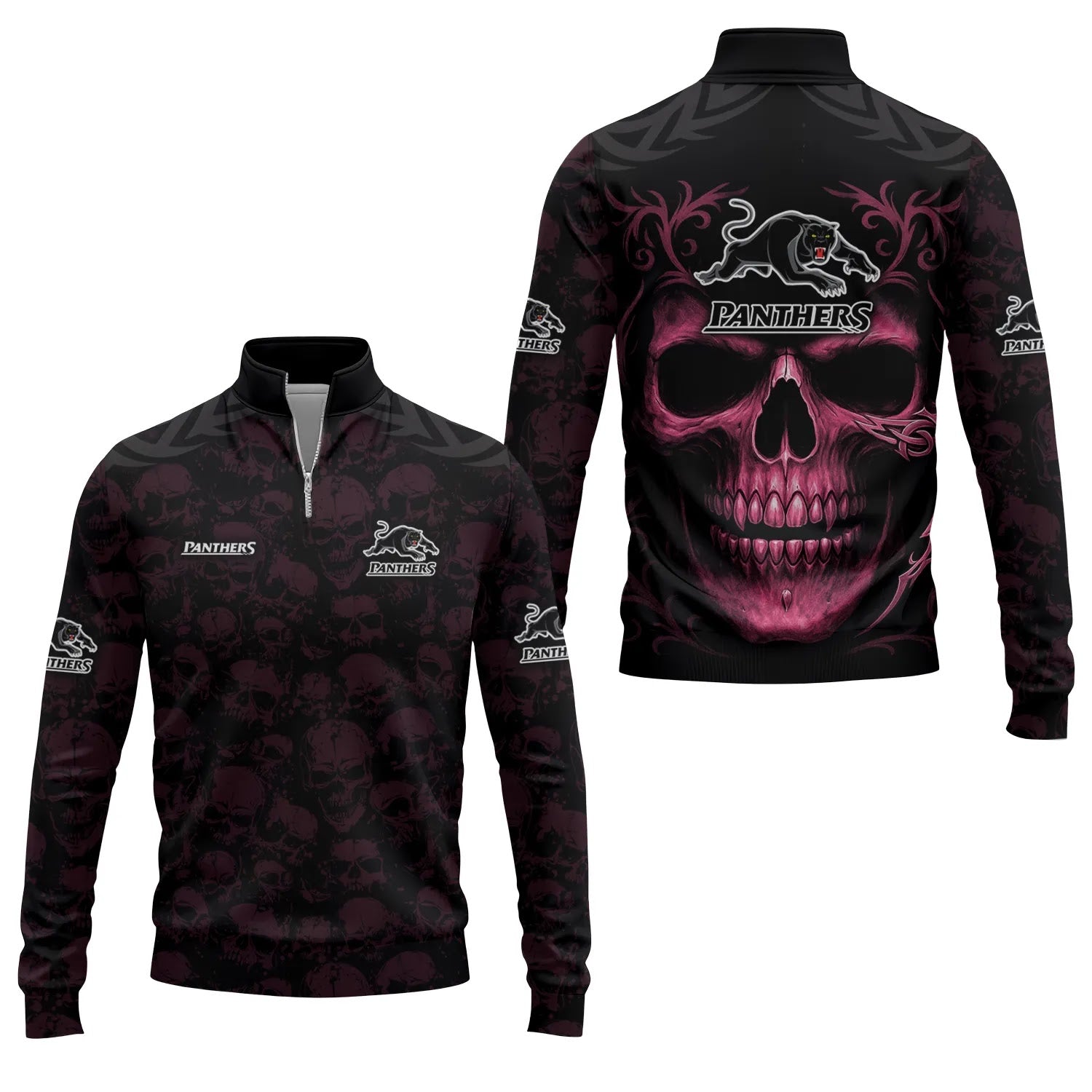 Penrith Panthers Quarter-zip Pullover SC014