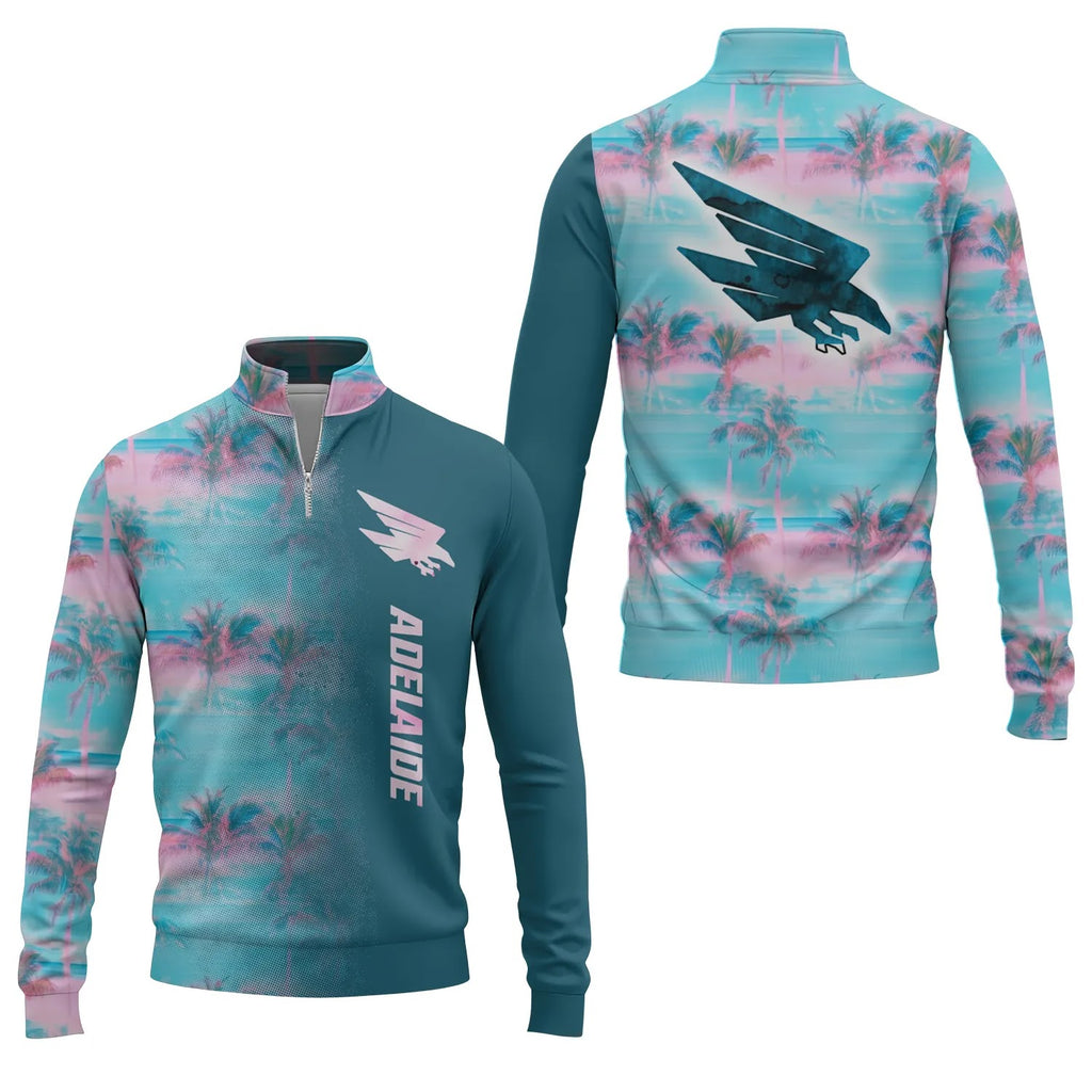 Adelaide Crows Quarter-zip Pullover SHW058