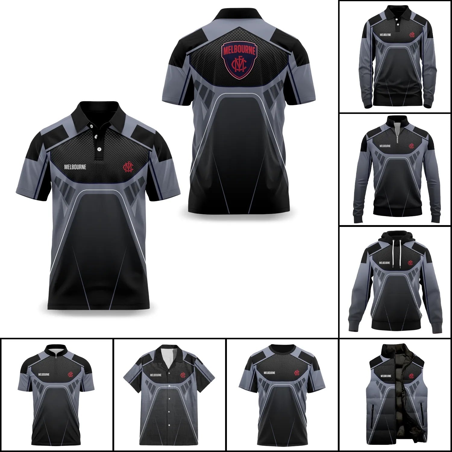 Melbourne Demons Apparels SC088
