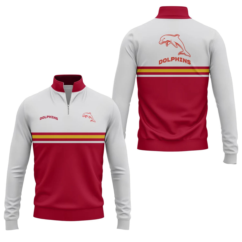 Dolphins Quarter-zip Pullover SC015