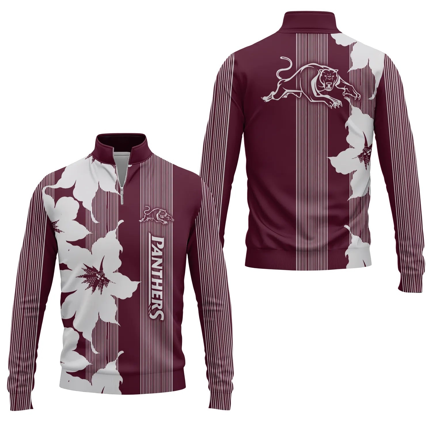 Penrith Panthers Quarter-zip Pullover SHW039