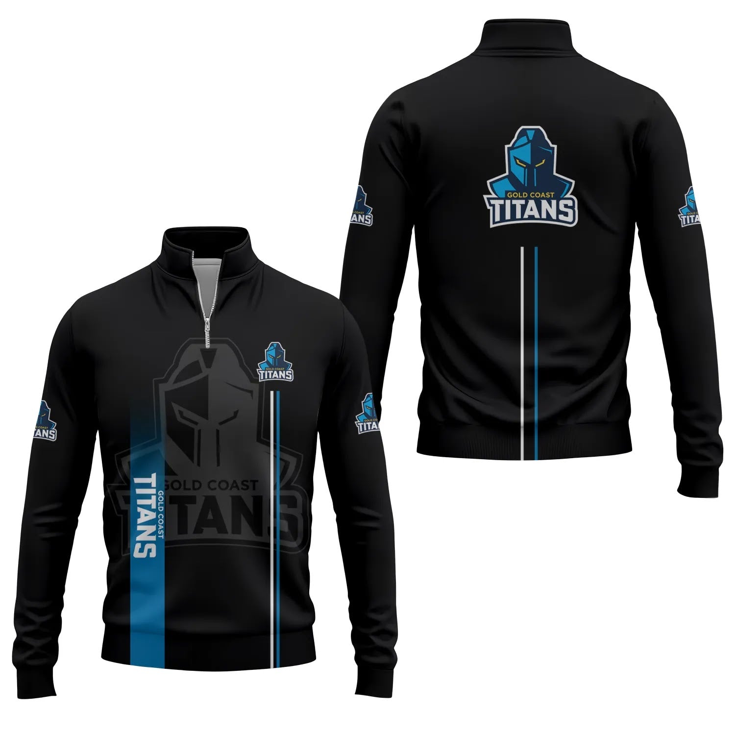 Gold Coast Titans Quarter-zip Pullover SC077