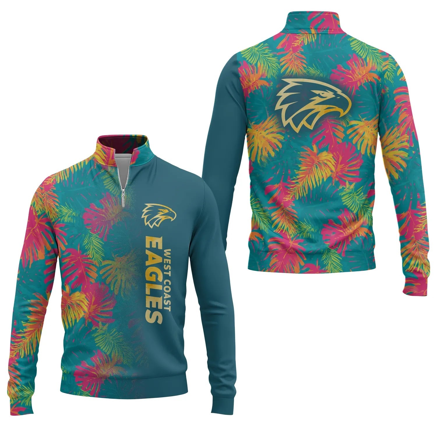 West Coast Eagles Quarter-zip Pullover SHW059