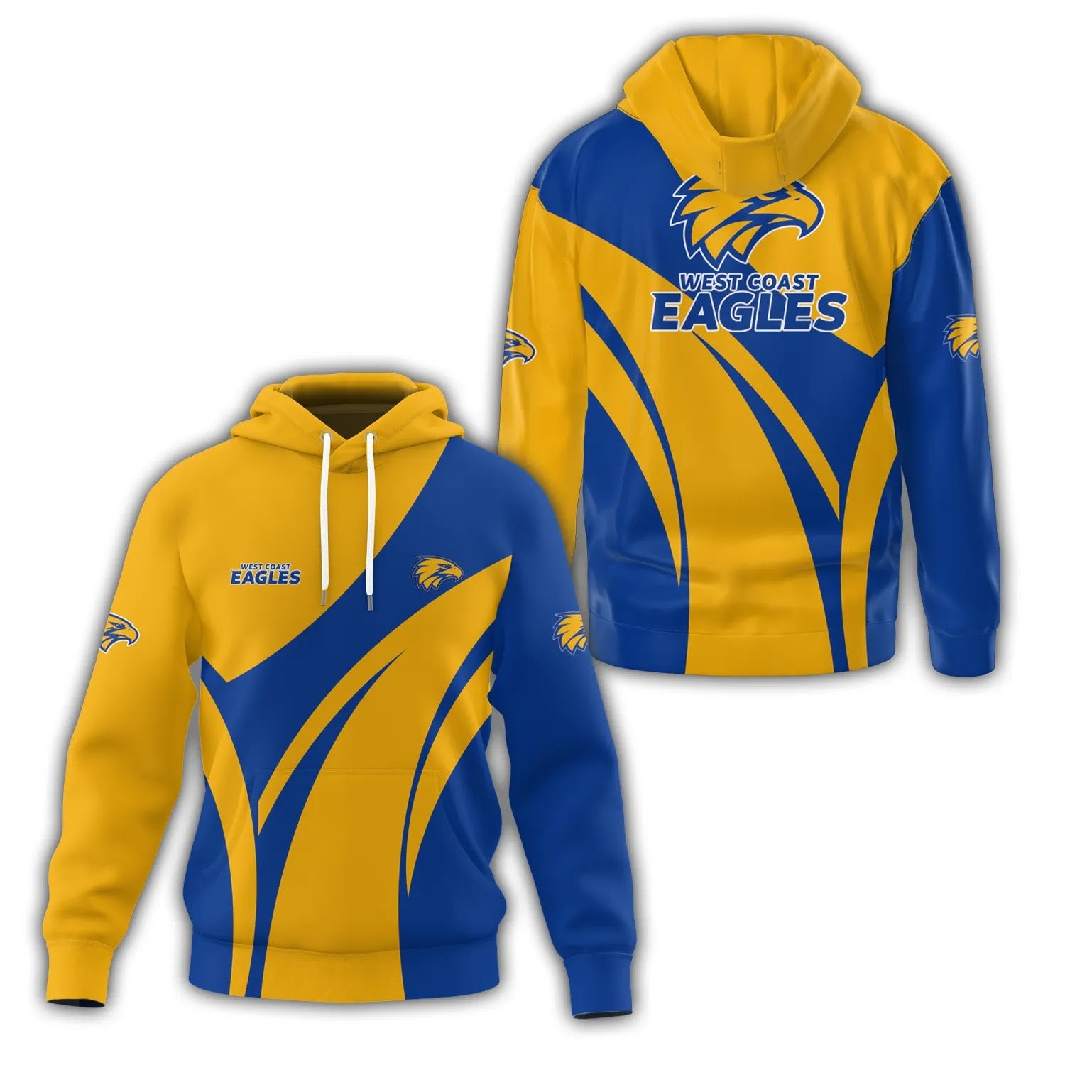 West Coast Eagles Hoodie SC022
