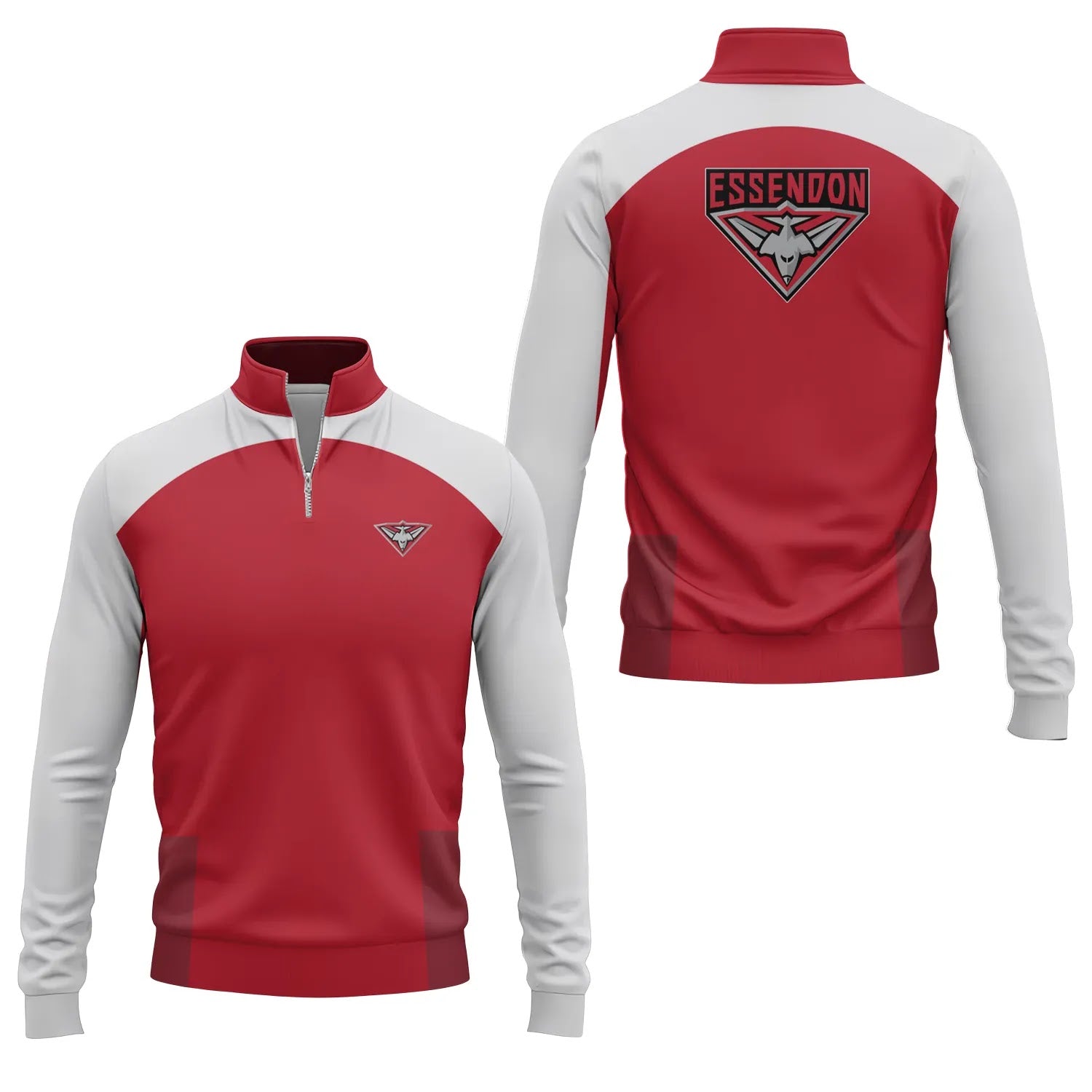 Essendon Bombers Quarter-zip Pullover SC016