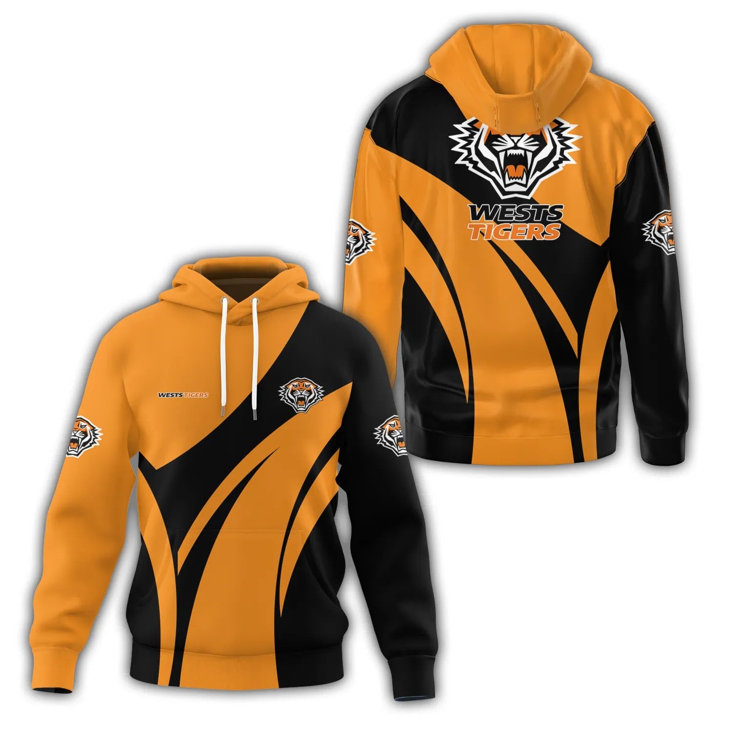 Wests Tigers Hoodie SC022