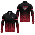 Essendon Bombers Quarter-zip Pullover SC096