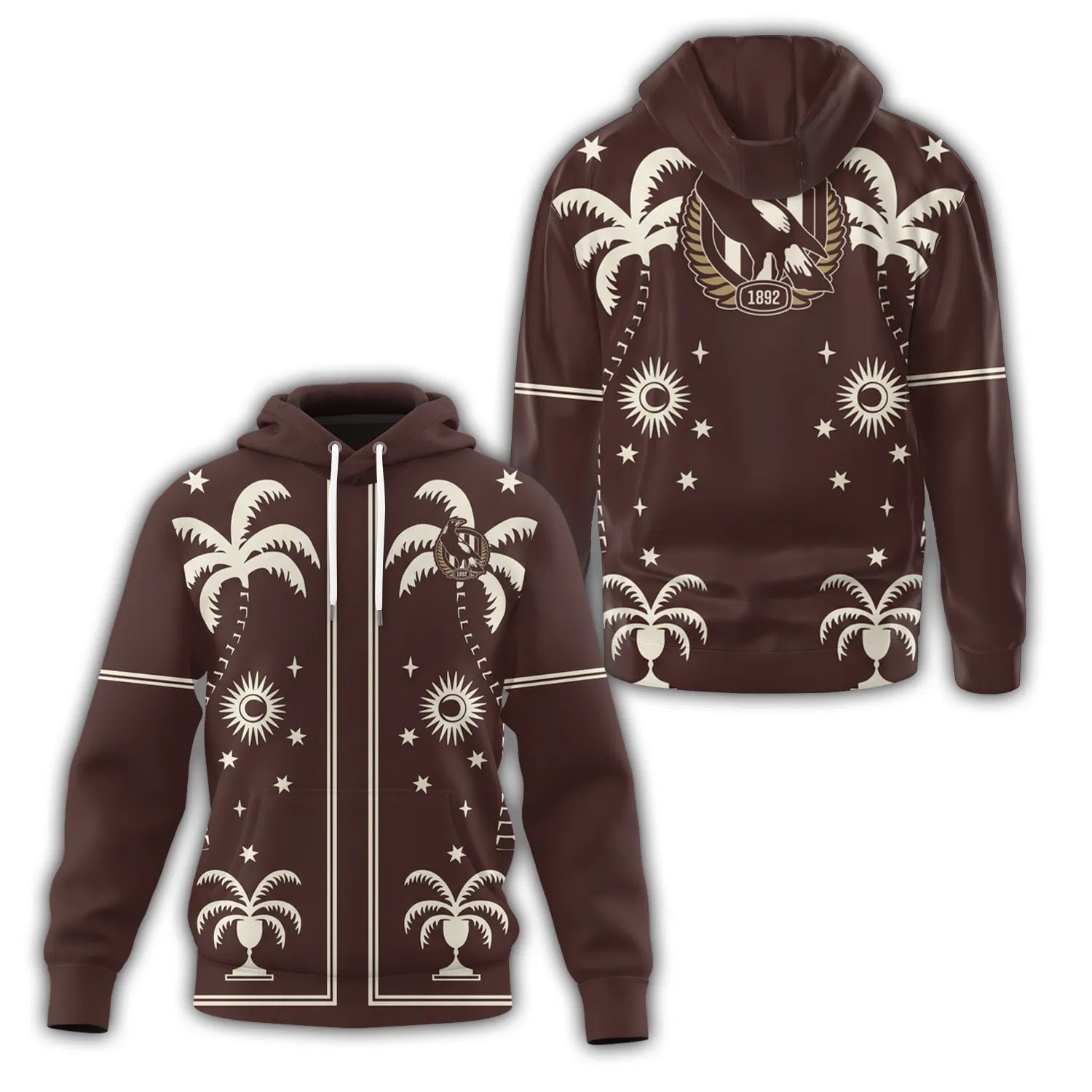 Collingwood Magpies Hoodie SHW066