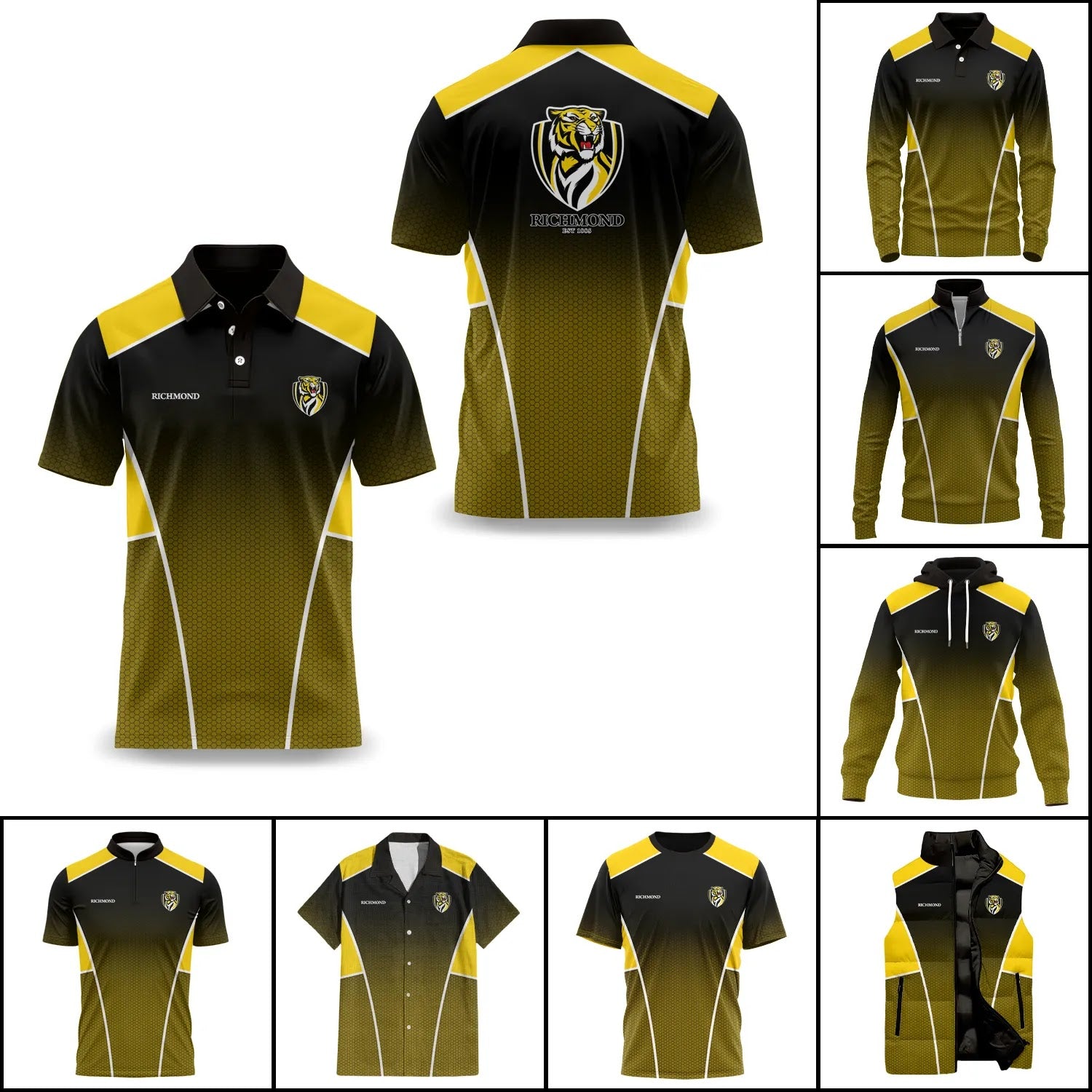 Richmond Tigers Apparels SC019