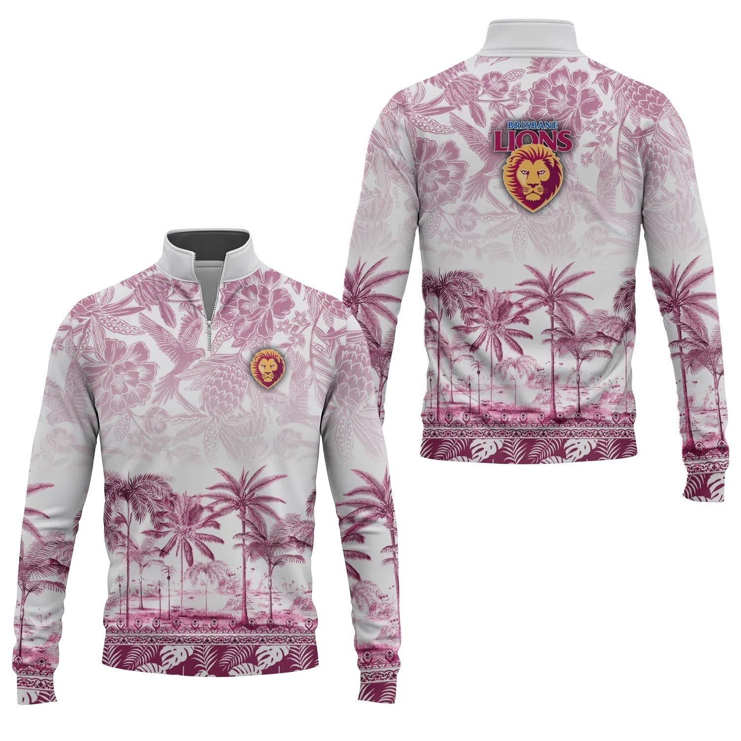 Brisbane Lions Quarter-zip Pullover SC045