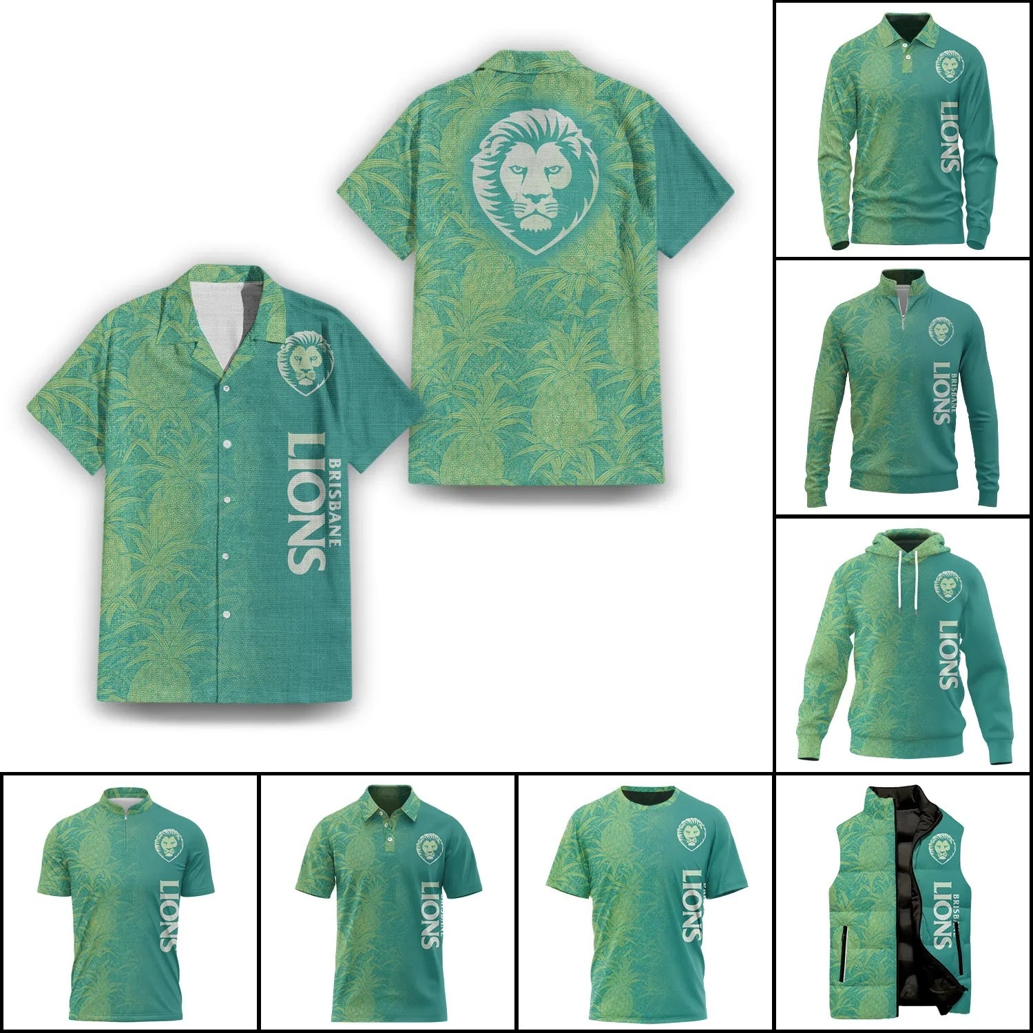 Brisbane Lions Apparels SHW014