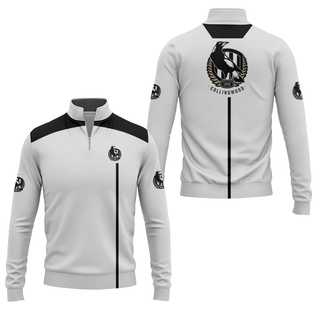 Collingwood Magpies Quarter-zip Pullover SC021