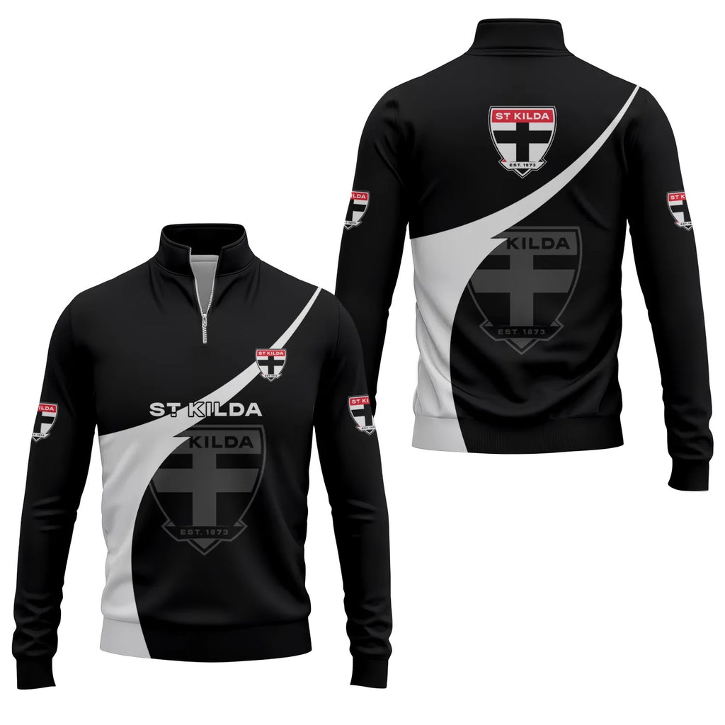 St Kilda Saints Quarter-zip Pullover SC038