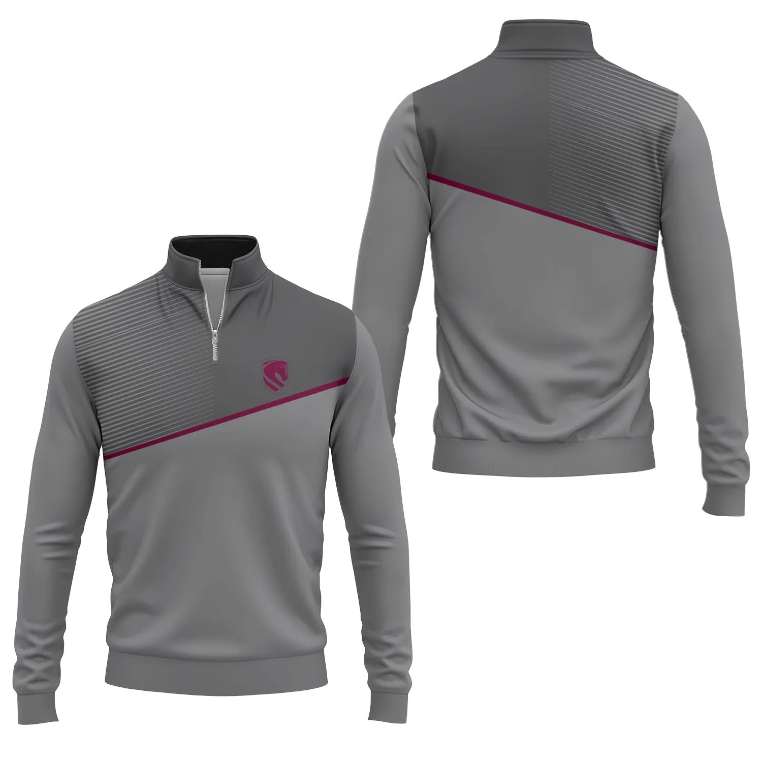 Brisbane Broncos Quarter-zip Pullover SC116