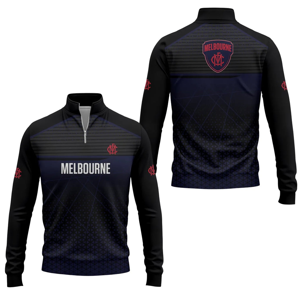 Melbourne Demons Quarter-zip Pullover SC047